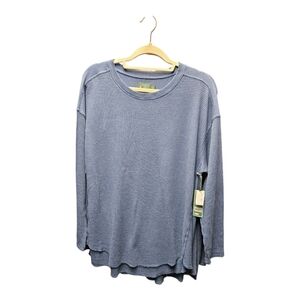 Terra & Sky Long Sleeve Top - Blue